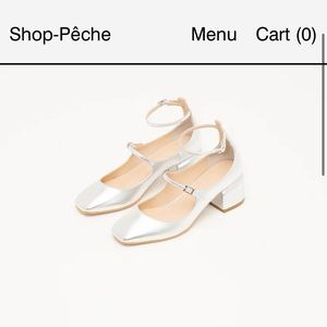 Shop Peche Nico Mary Jane Kitten Heels size 6/36 NEW